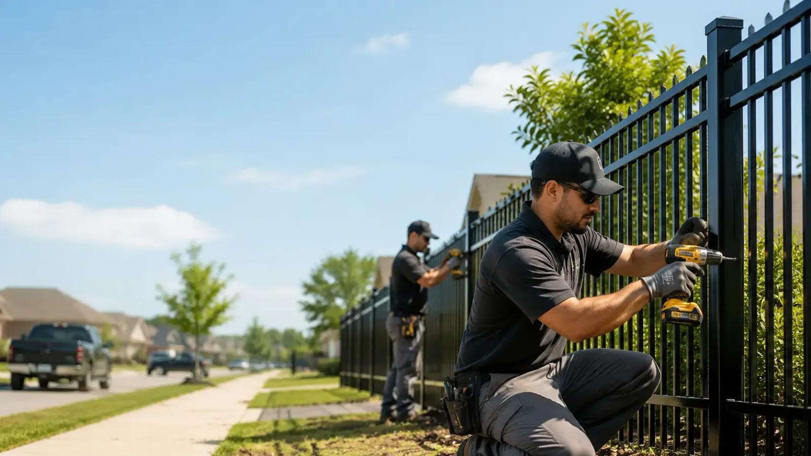 Metal Fence Installation in Goodells, MI